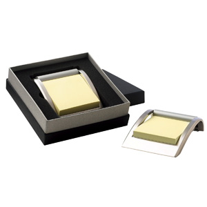 Icon Silver Note Holder