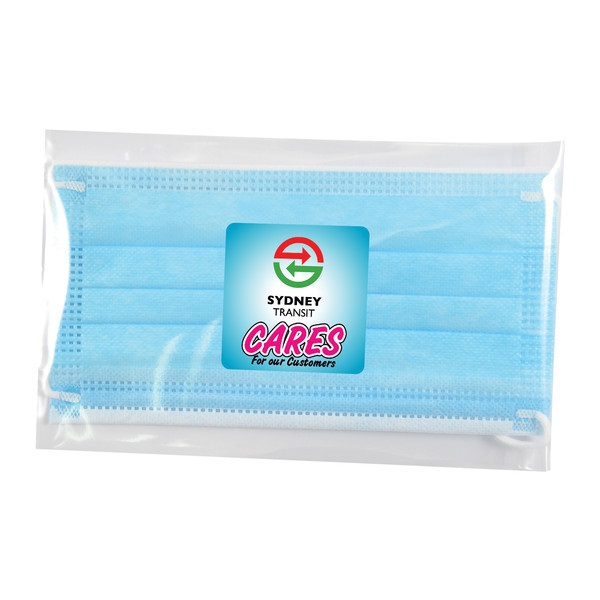 Individually wrapped Disposable Face Masks (Pack of 50)