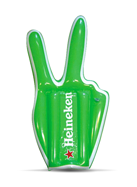 Inflatable Giant Cheering Hands peace