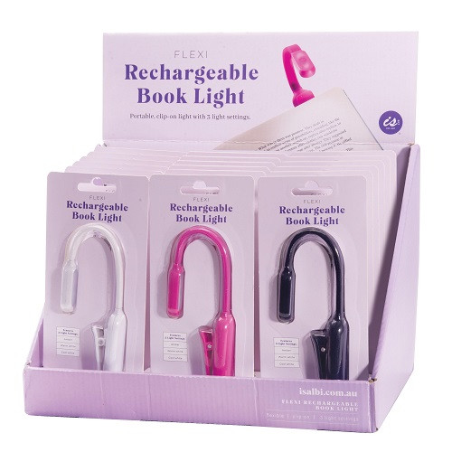 isGift Flexi Clip On Book Light