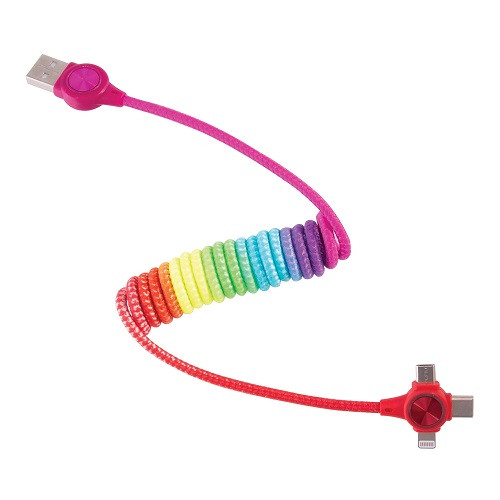 isGift Spring 3 In 1 Charging Cable 