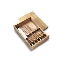 Kitchen Utensils in a Bamboo Box