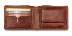 Leather Wallet with Note Pockets