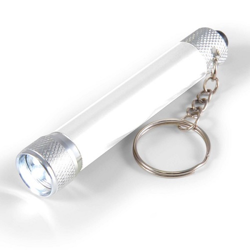 LED Aluminium Torch Keyring 