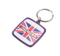 Lightweight Aluminium Rainbow Keyring