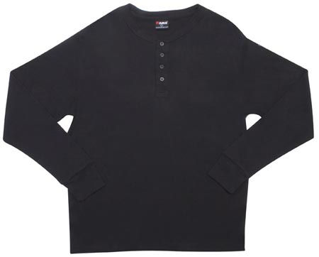 Long Sleeve Henley T-shirts 