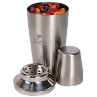 M&M's In Stainless Steel Cocktail Shakers