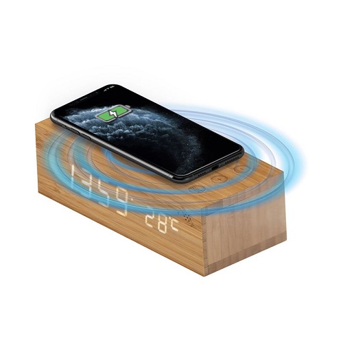 Madison Fast Wireless Charge Clock 