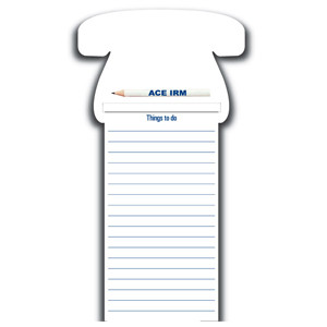 Magnetic To Do Lists (Telephone Shape) 