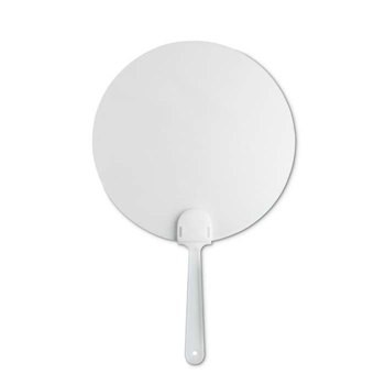 Manual Hand Fan with Transparent Surface 
