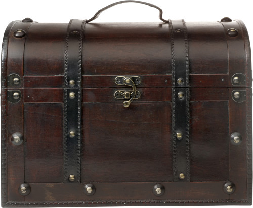 Medium Sized Wooden Chest