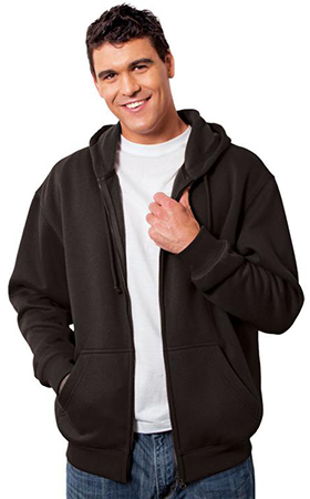 Men's Zippered Hoodie