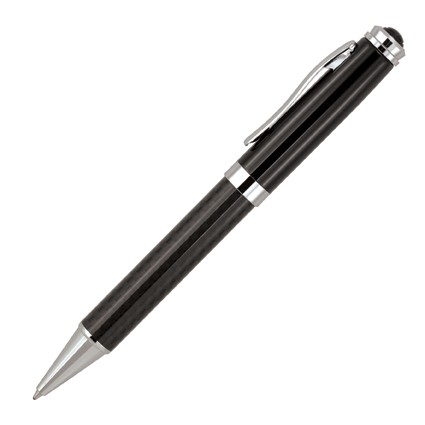 Metal Carbon Fibre Ballpoint Pen