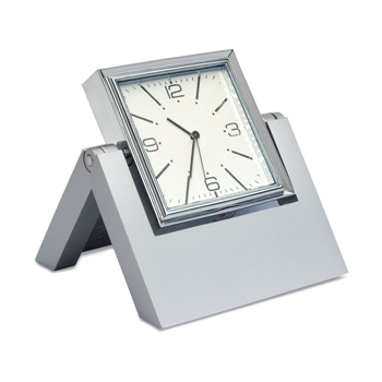 Metal foldable desk clock