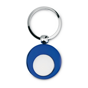 Metal Keyring With Metal Token