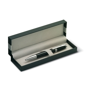 Metal pen in carton box