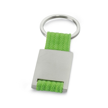 Metal Rectangular Keyring