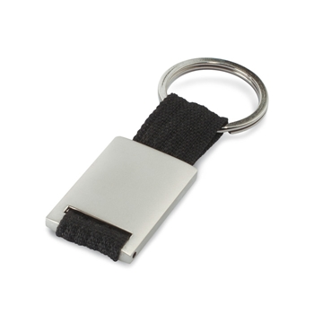 Metal Rectangular Keyring 