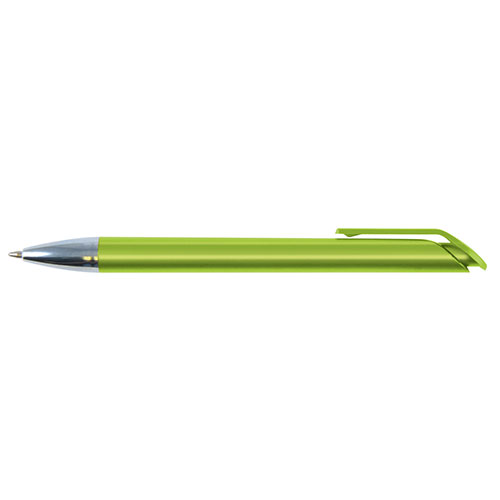 Metallic Ballpoint Pen with Chrome Tip 
