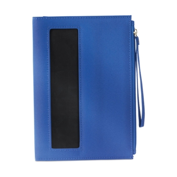 Microfibre Notebook With Pouch