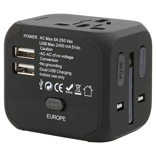Mondo USB Travel Adaptor 