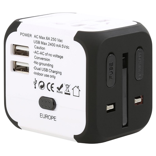 Mondo USB Travel Adaptor 