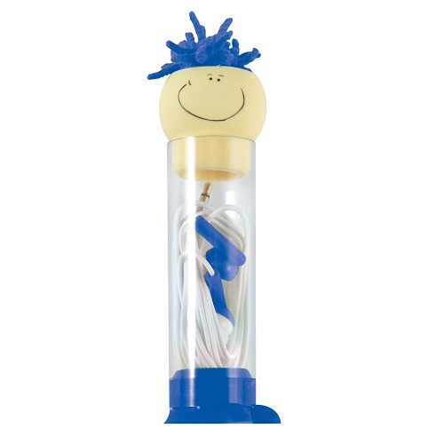 Mop Top Earbuds in Clear Tube 