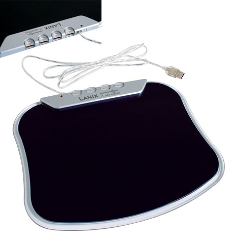 Mouse Mat with USB Hub