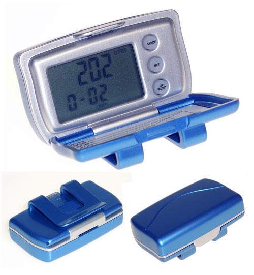 Multi-function Pedometer - Blue