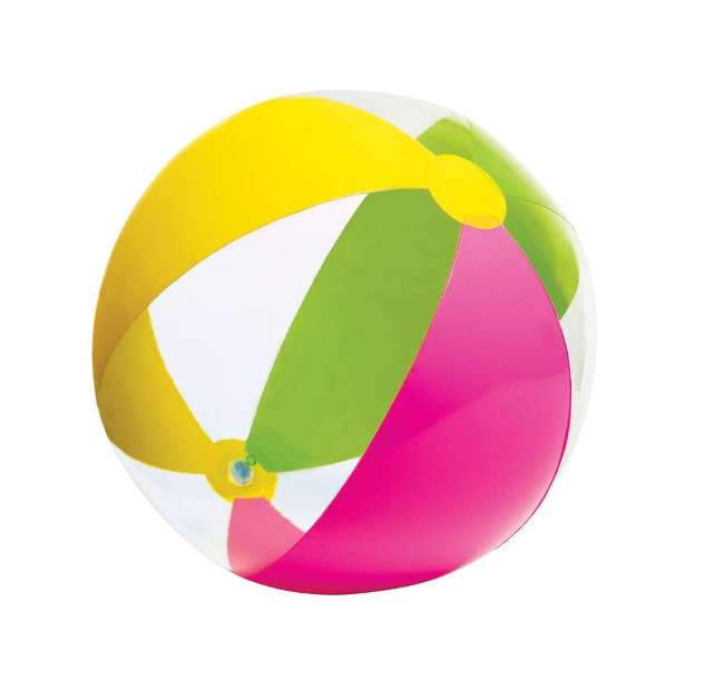 Multicolour with transparent panels Beach Balls 