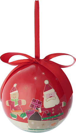 Music Box with a Christmas Ball Inside 
