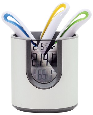 Myles Pen Holder Clock