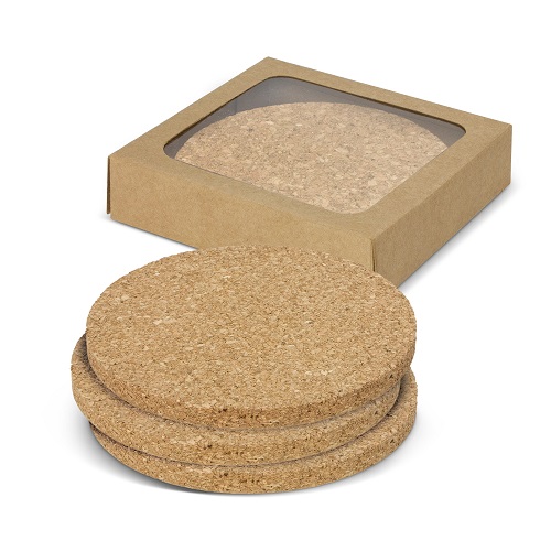 Natural Cork Coasters 