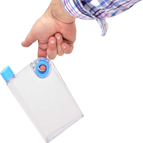 Notepad with Easy Grip Water Bottle 