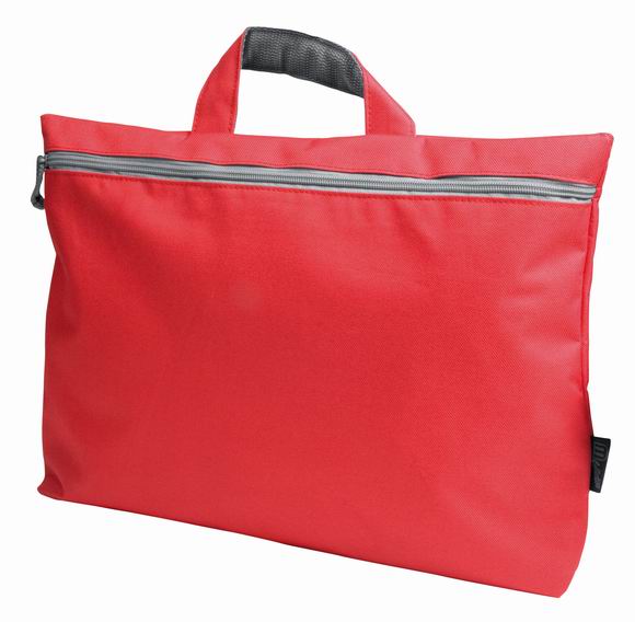Nylon Conference Bag with Zippered Compartment