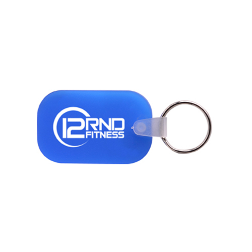 Oblong Durasoft Keyring 