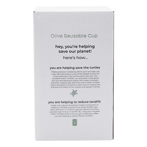 Olive Reusable Cup 