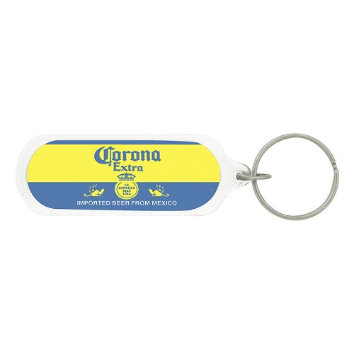 Oval Acrylic Key Chain 