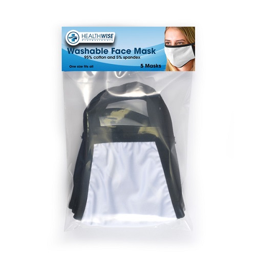 Pack of 5 Reusable Protective Mask