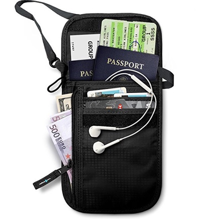 Passport and Card Holder Sling Bag