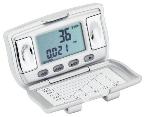 Pedometer with Body Fat Analyser