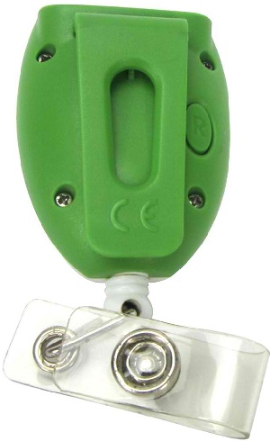 Pedometer with Retractable Chord 