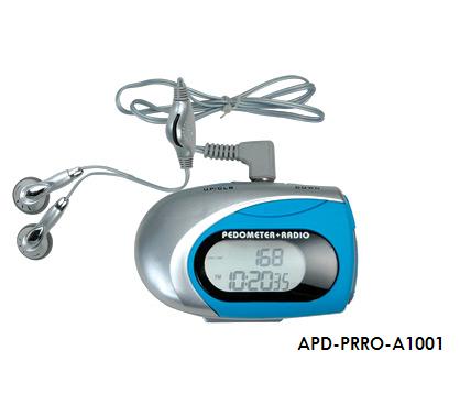 Pedometers with Radio