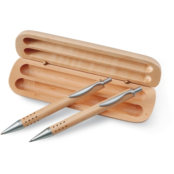 Pen Gift Set In Wooden Box