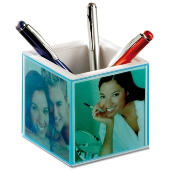 Penholder picture frame