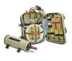 Picnic Backpack & Bottle Cooler