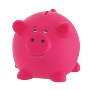 Piggy Bank in Pink 