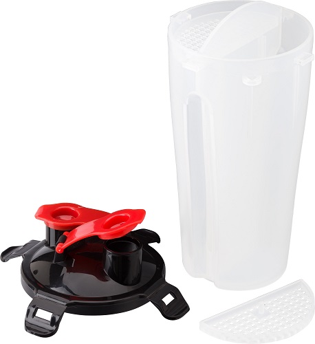 Plastic Protein Shaker with Two Compartments 