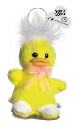 Plush Chick In Key Holder