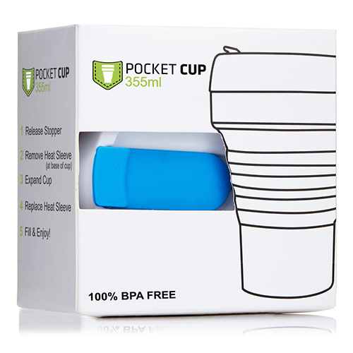Pocket Collapsible Coffee Cup 